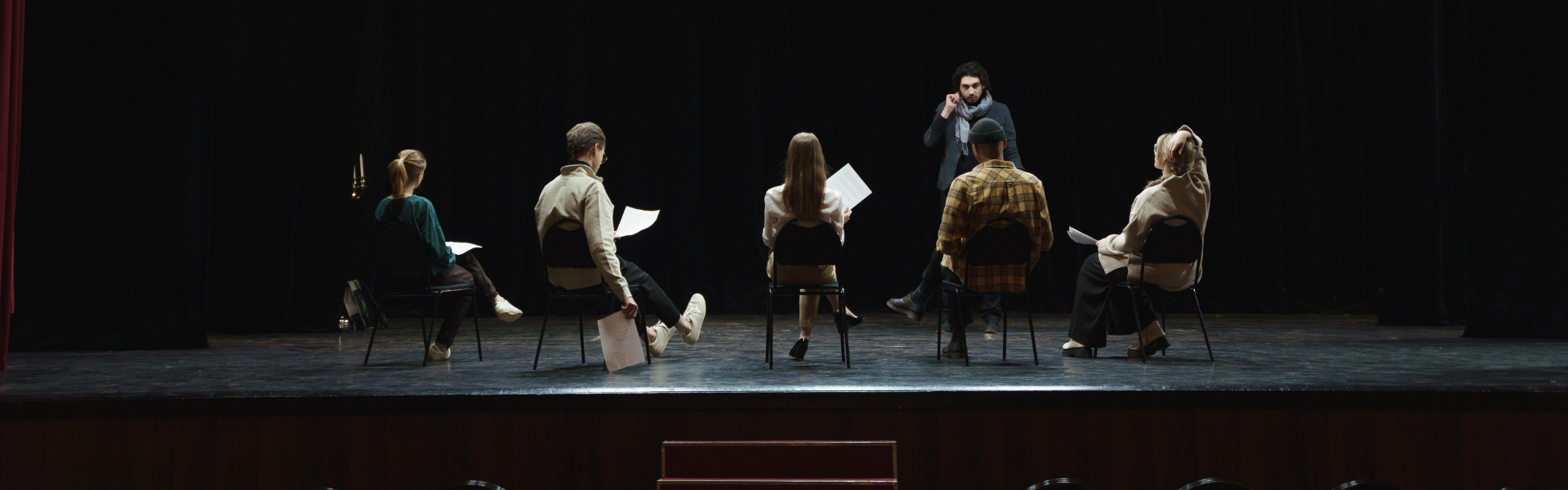 Ensayo artístico en Aldea Bachillerato