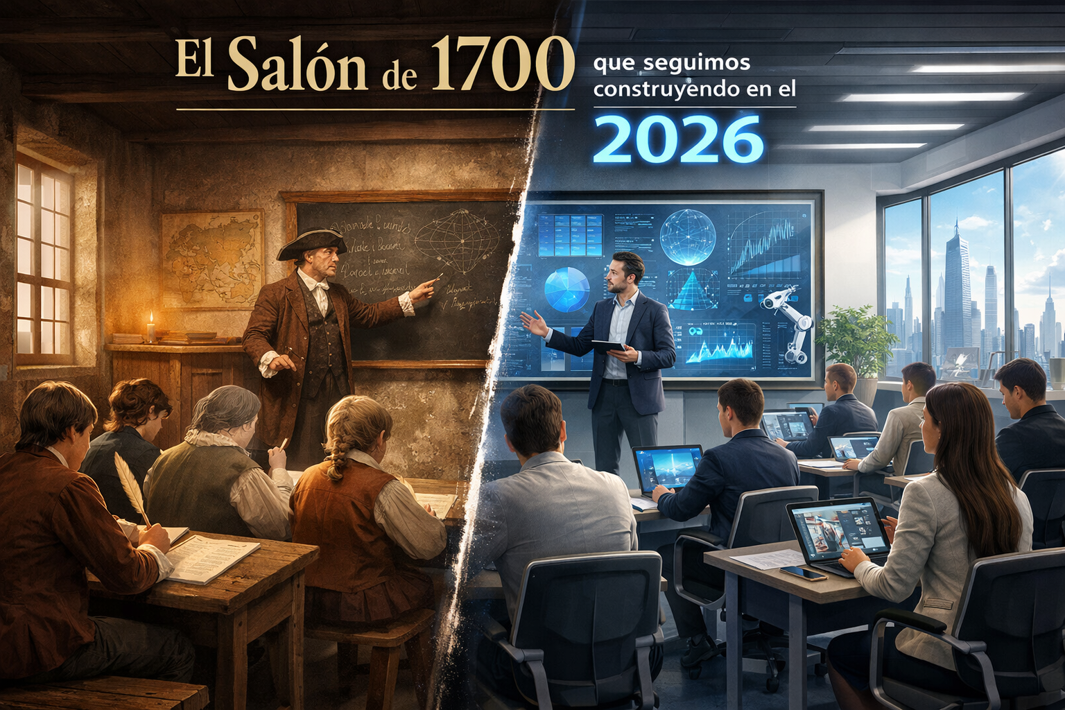 El salón de 1700 que seguimos construyendo