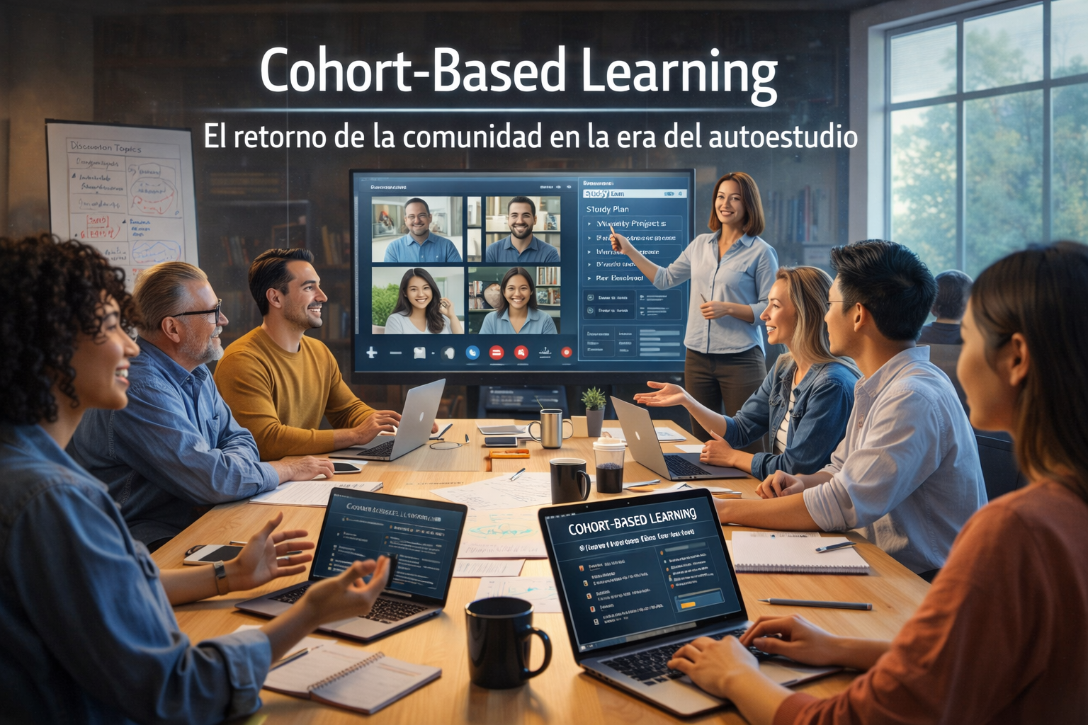 Cohort-Based Learning: El retorno de la comunidad en la era del autoestudio