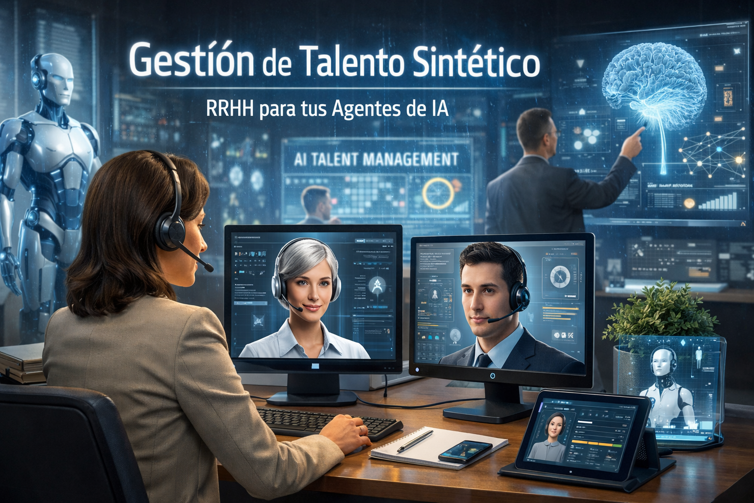 Gestión de Talento Sintético: RRHH para tus Agentes de IA